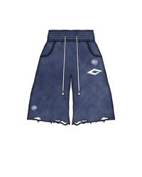 Blue Pyramid Shorts