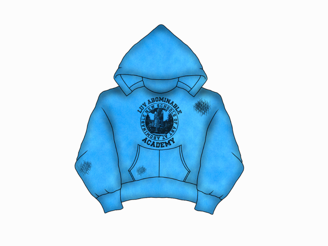 Blue Kangaroo Hoodie