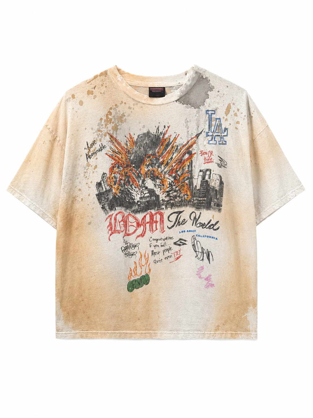 Bom The World Tee
