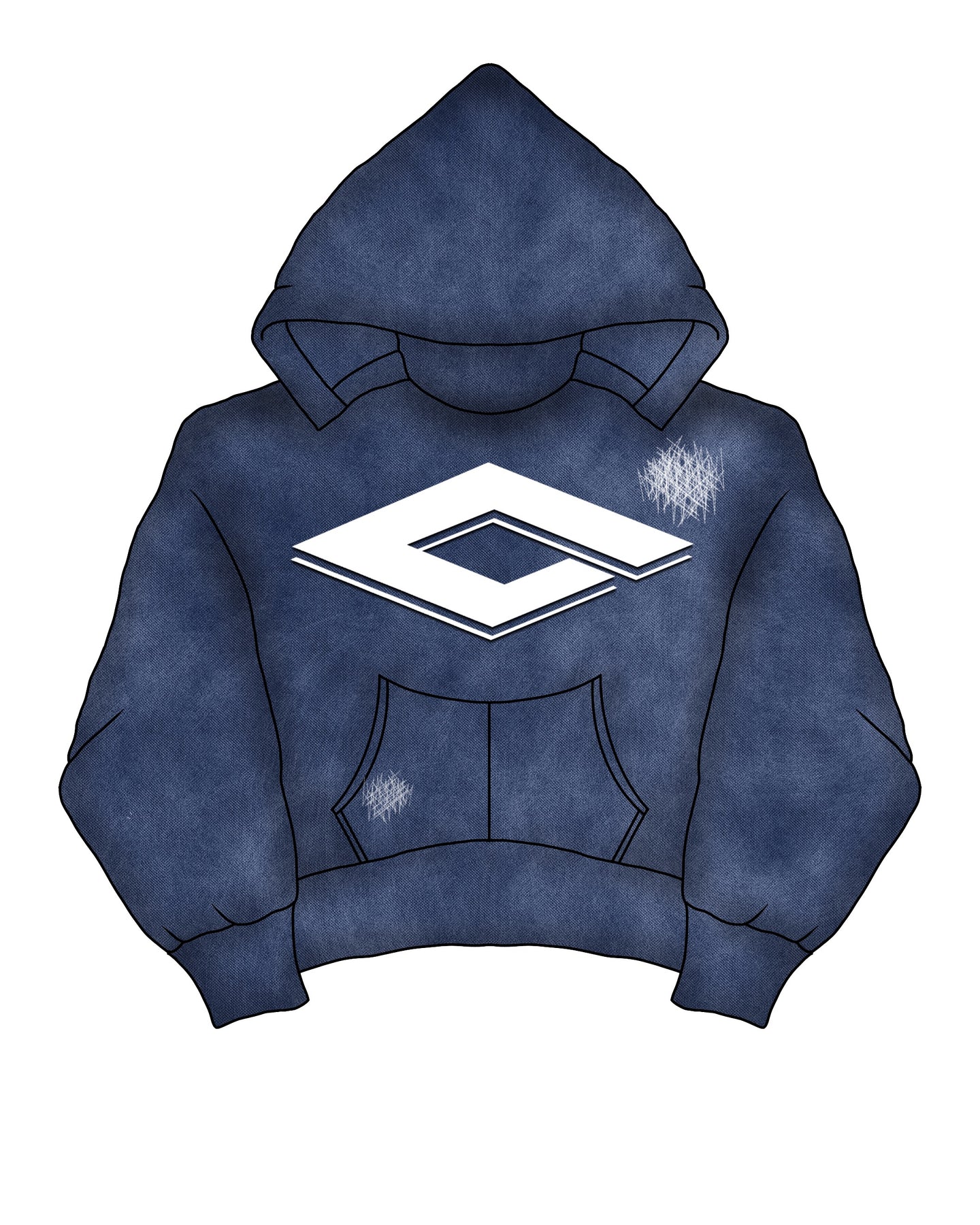 Abominable Blue Hoodie