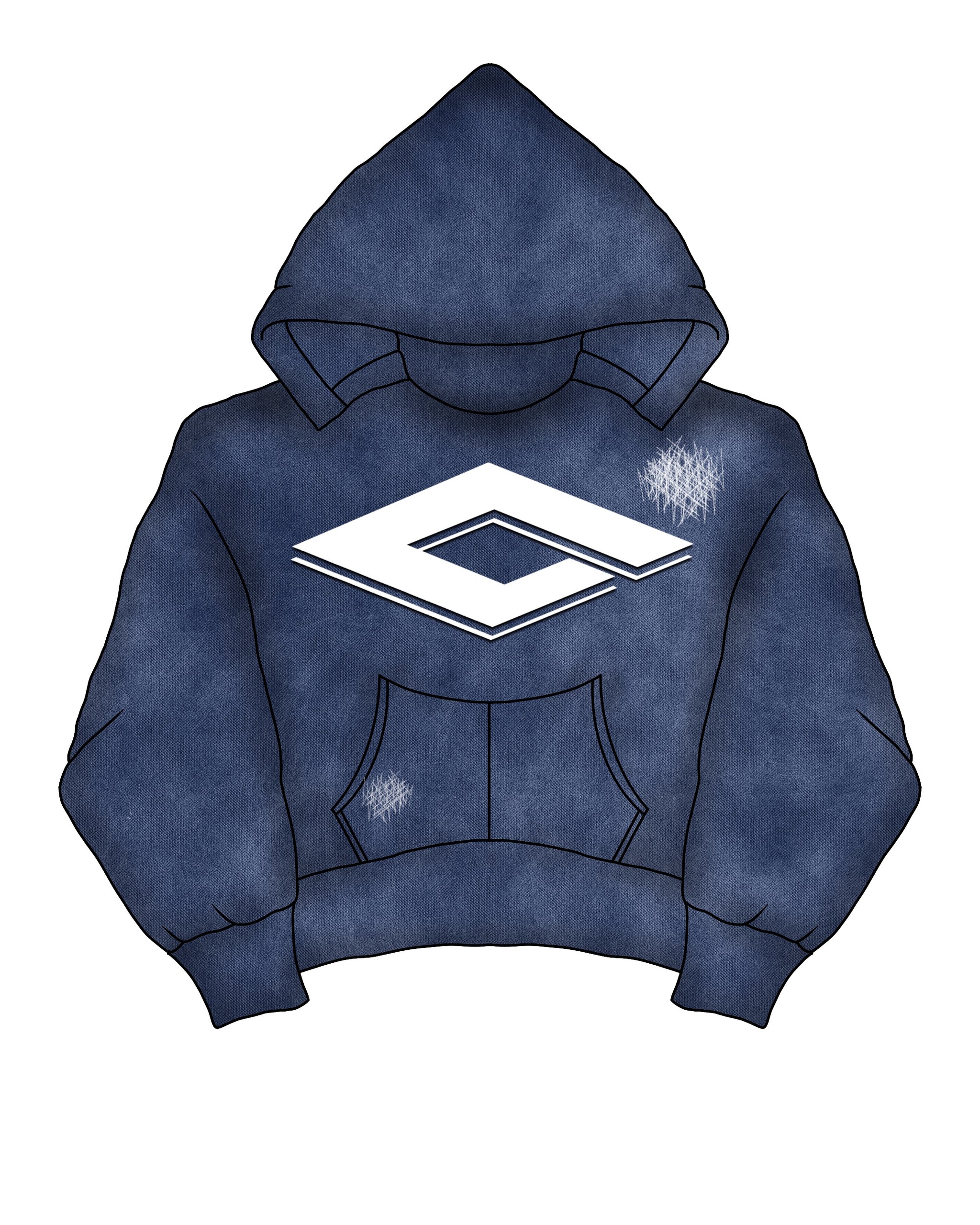 Abominable Blue Hoodie