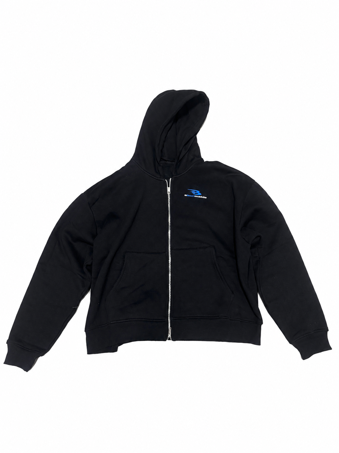 Luv Abominable Bom B Logo Full-Zip Hoodie