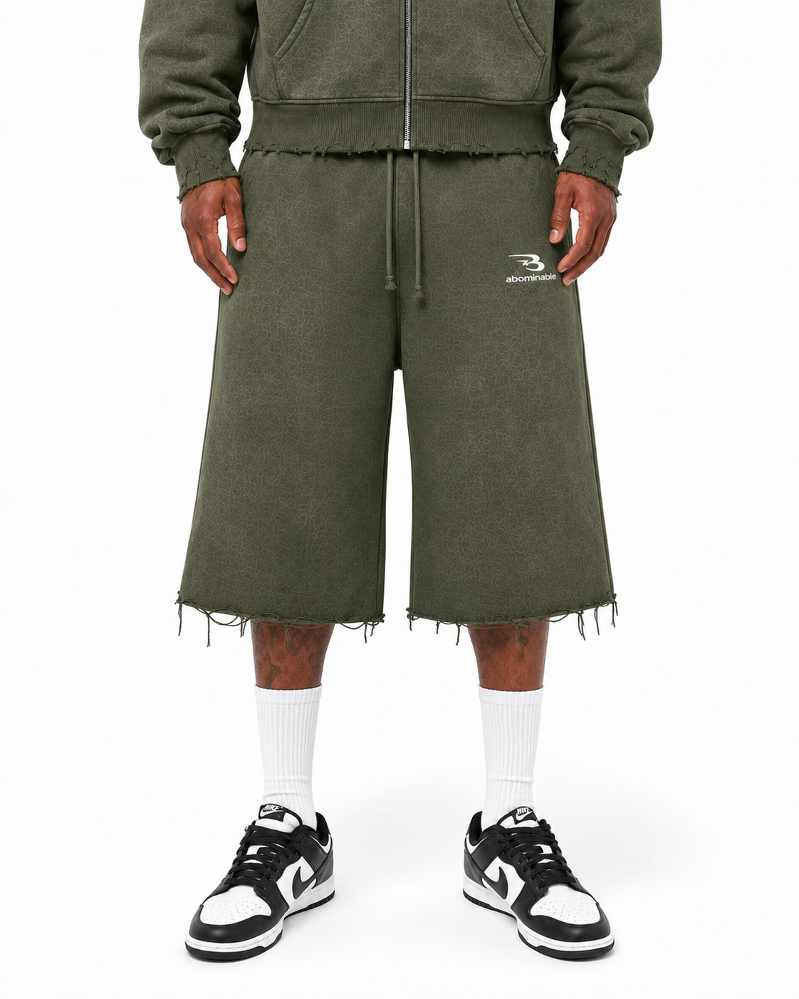 Olive Spring Shorts