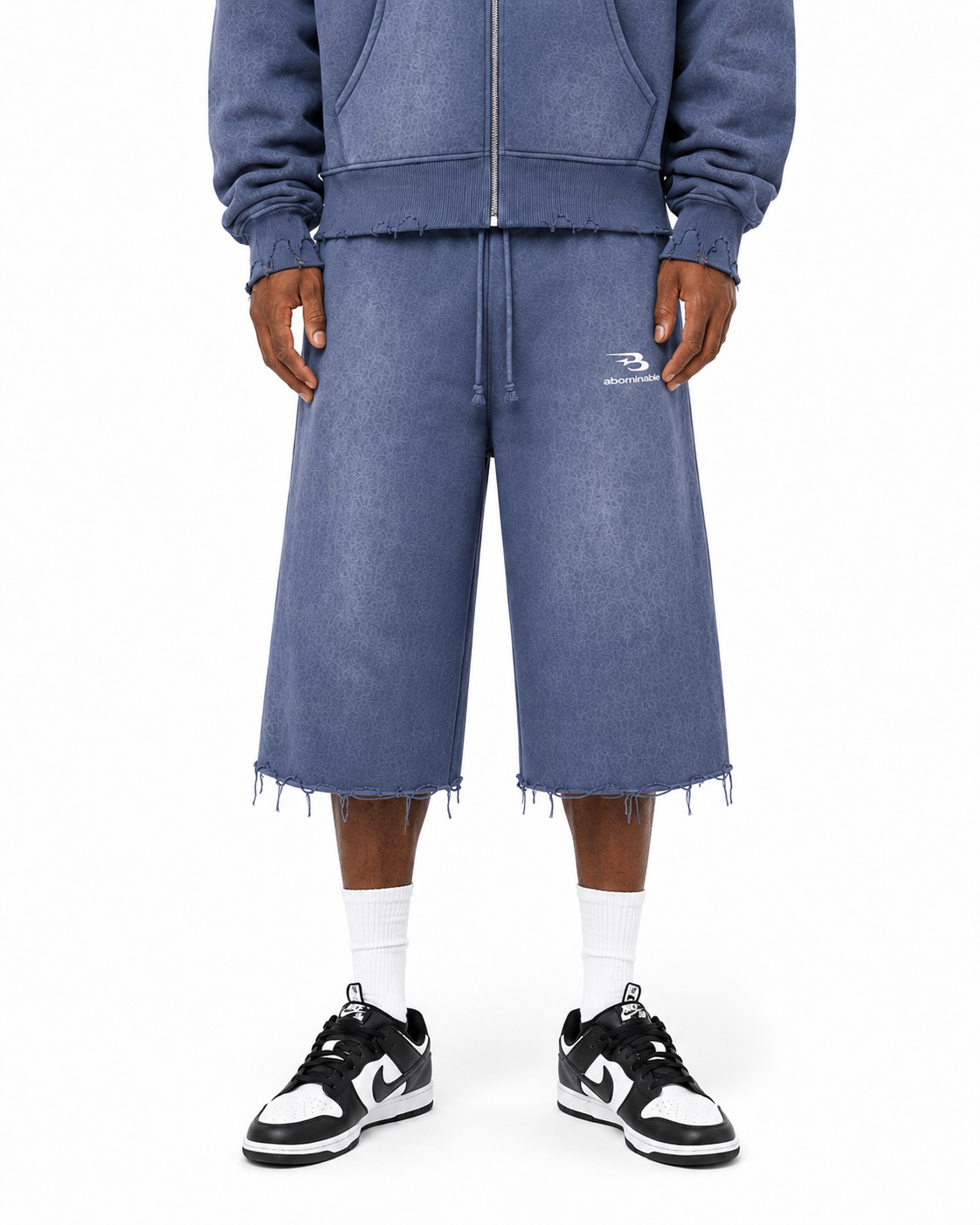 Navy Bom E Shorts