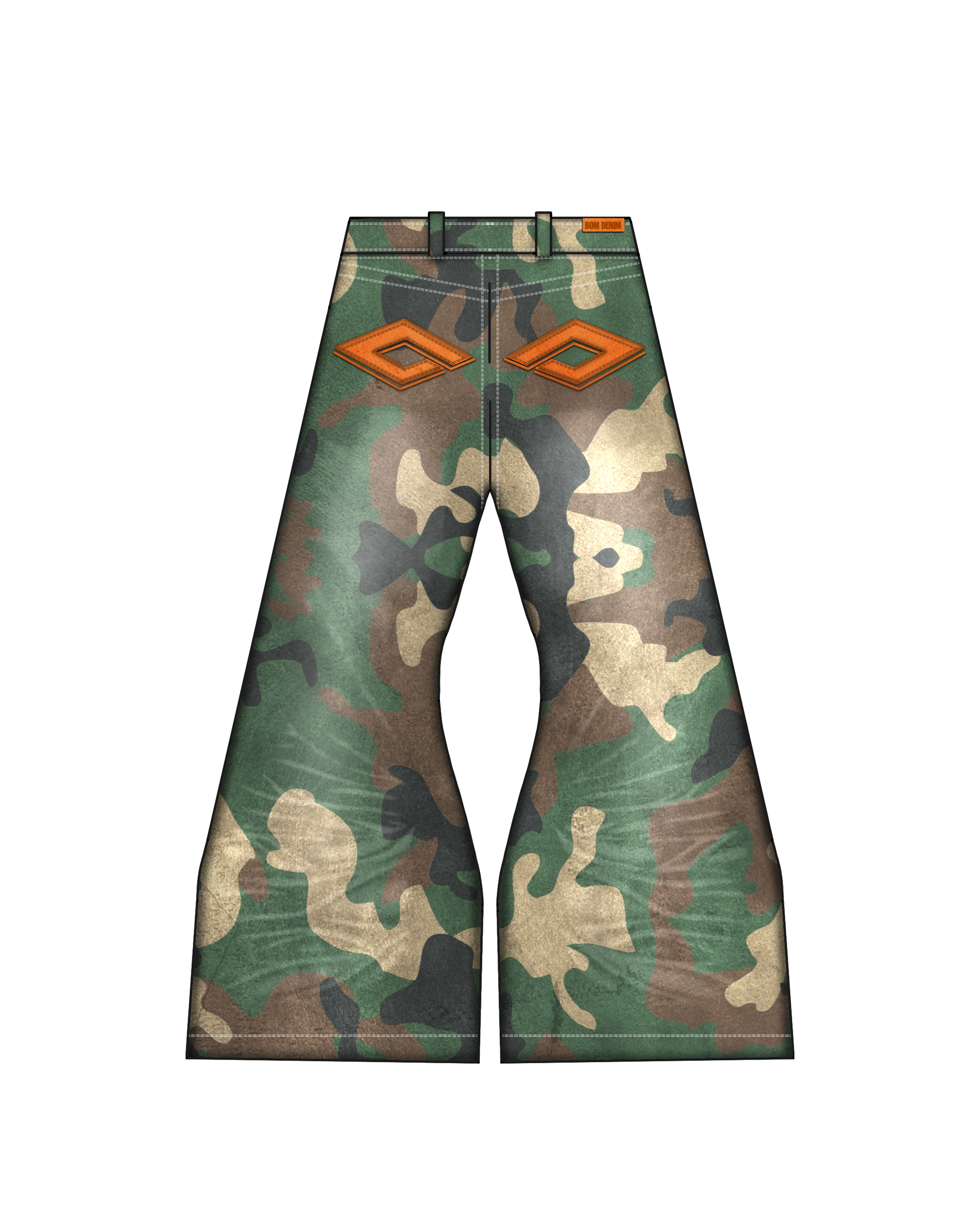 Just Bom Camo Pants